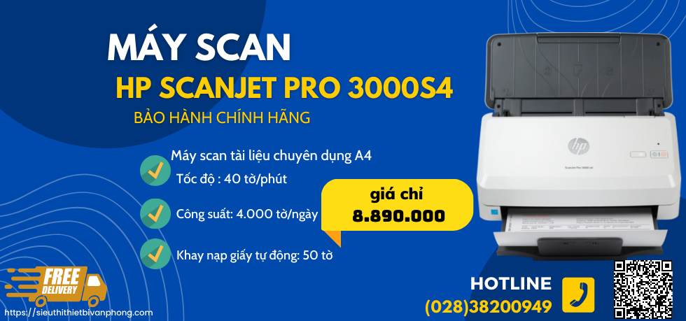 máy scan HP Pro 3000s4